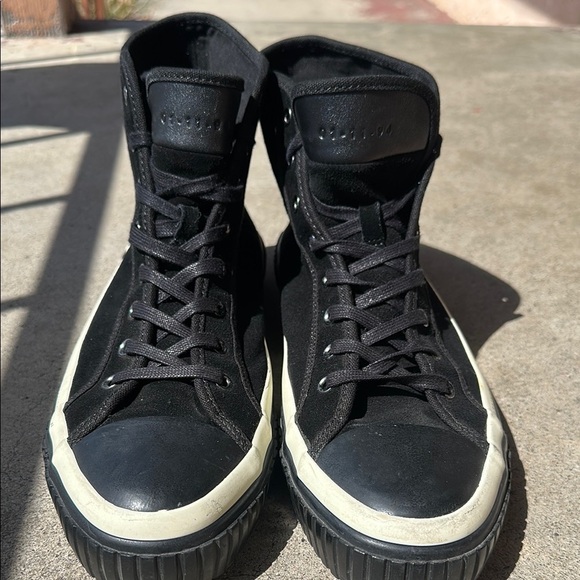 ALLSAINTS Douglas Contrast High Top Men’s Shoes Size 13 - Picture 10 of 10